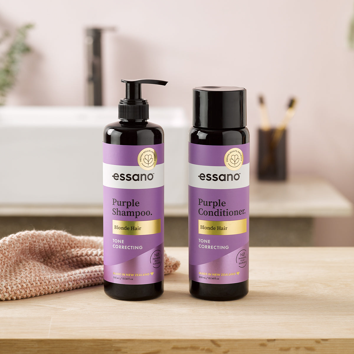 Blonde ToneCorrecting Purple Shampoo essano