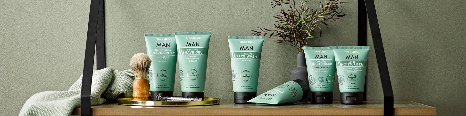 Discover our new men's skincare range