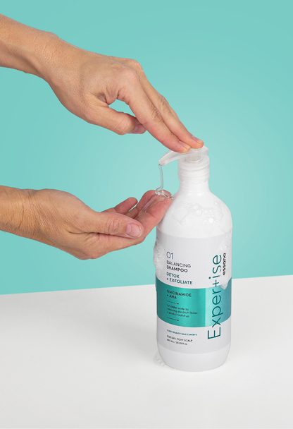 Exper+ise Detox + Exfoliate Balancing Shampoo
