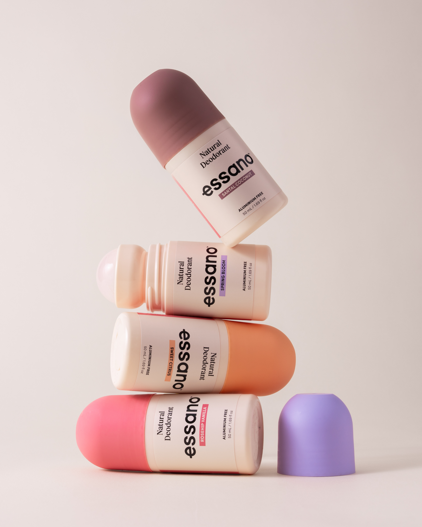 Santal Coconut Natural Deodorant Roll On