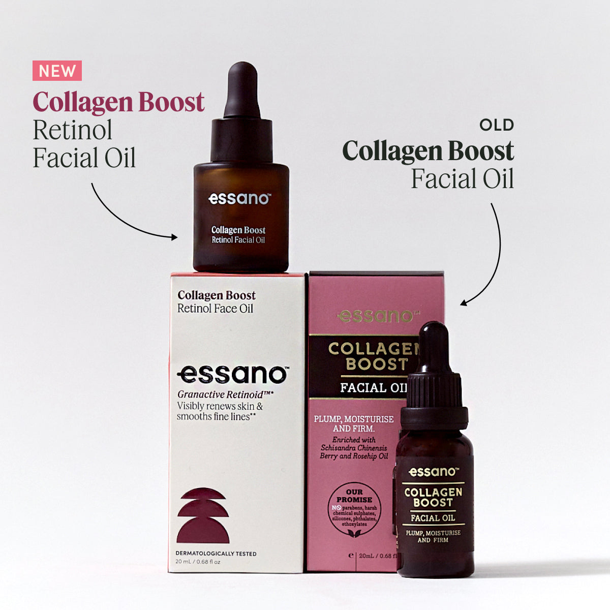 Collagen Boost Retinol Facial Oil