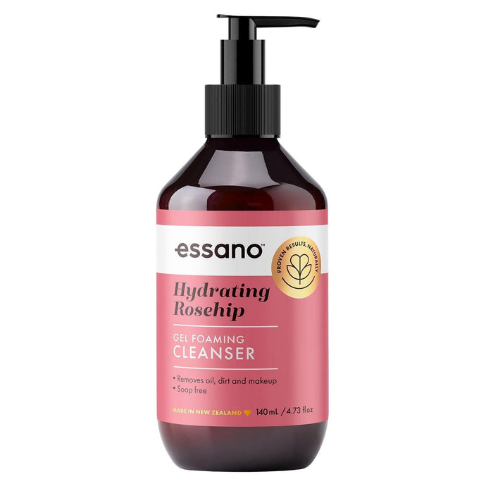 Essano - Hydrating Rosehip Gel Foaming Cleanser